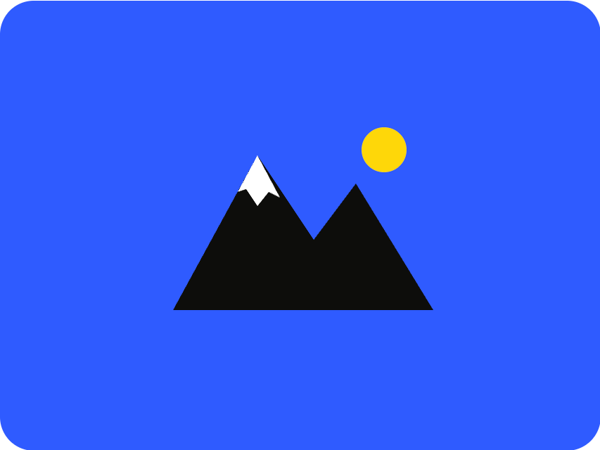 Illustration of mountains for the Smith Rock trip report